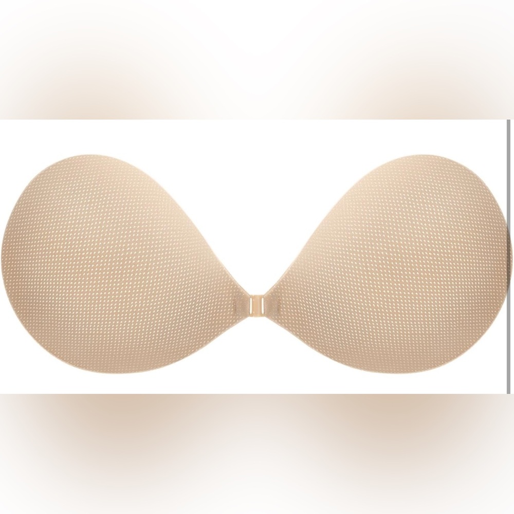 Adhesive Strapless Backless Nude Silicone Bra